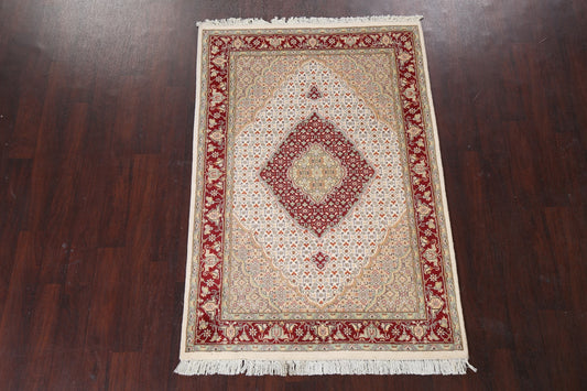 Vegetable Dye Tabriz Mahi Area Rug 4x6