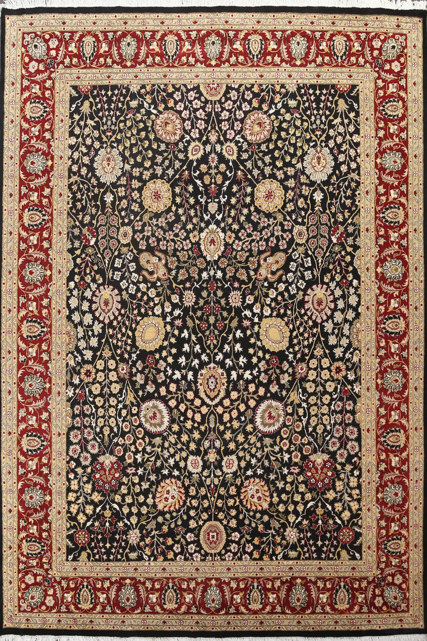 Vegetable Dye Tabriz Handmade Area Rug 8x10