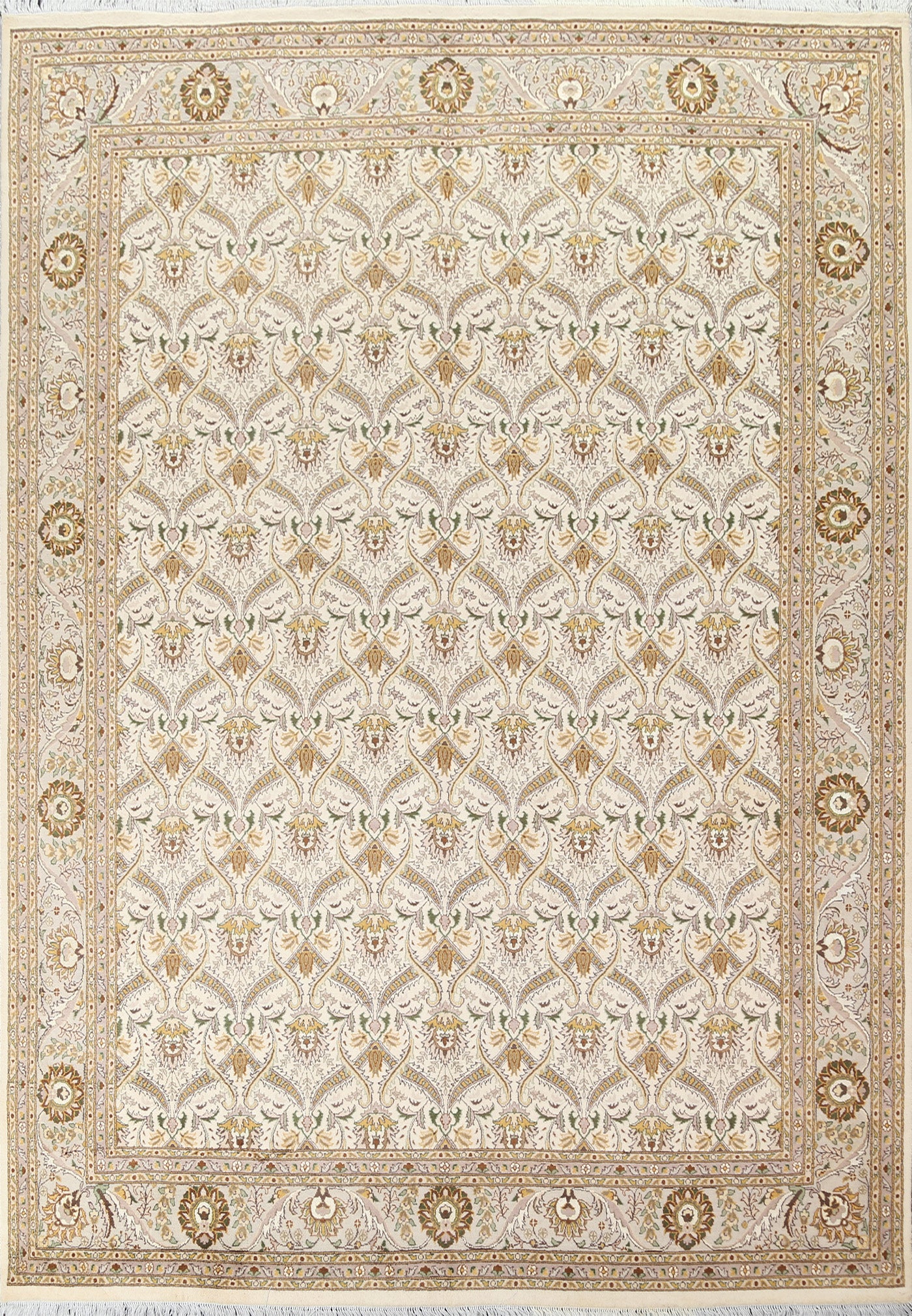 Vegetable Dye Kashan Handmade Area Rug 8x10