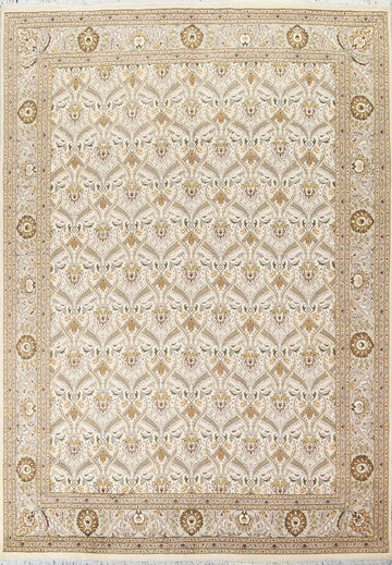 Vegetable Dye Kashan Handmade Area Rug 8x10