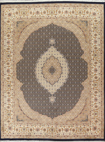 Vegetable Dye Tabriz Mahi Persian Area Rug 8x10