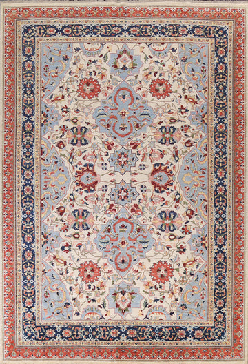 Vegetable Dye Heriz Serapi Wool Area Rug 9x12