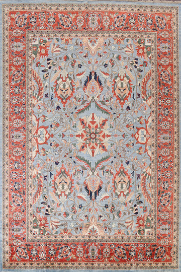 Vegetable Dye Ziegler Wool Area Rug 9x12