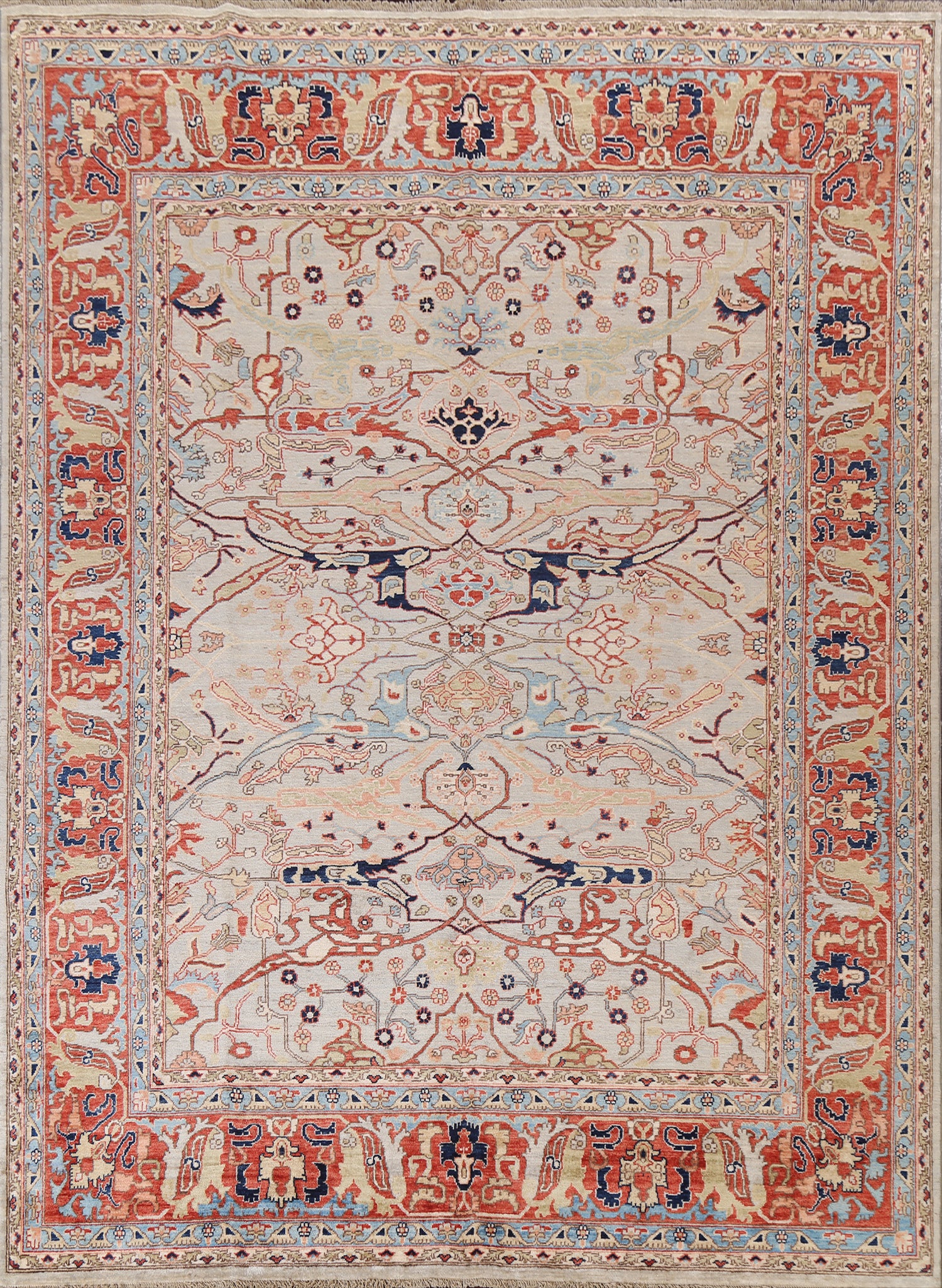 Vegetable Dye Heriz Serapi Oriental Area Rug 8x10