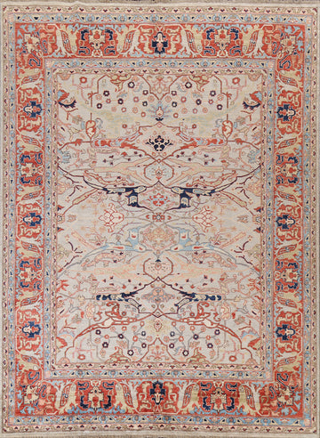 Vegetable Dye Heriz Serapi Oriental Area Rug 8x10