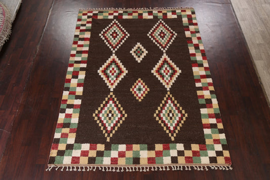 Tribal Moroccan Handmade Area Rug 8x10