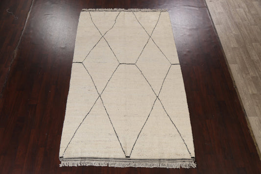 Trellis Moroccan Handmade Area Rug 6x10