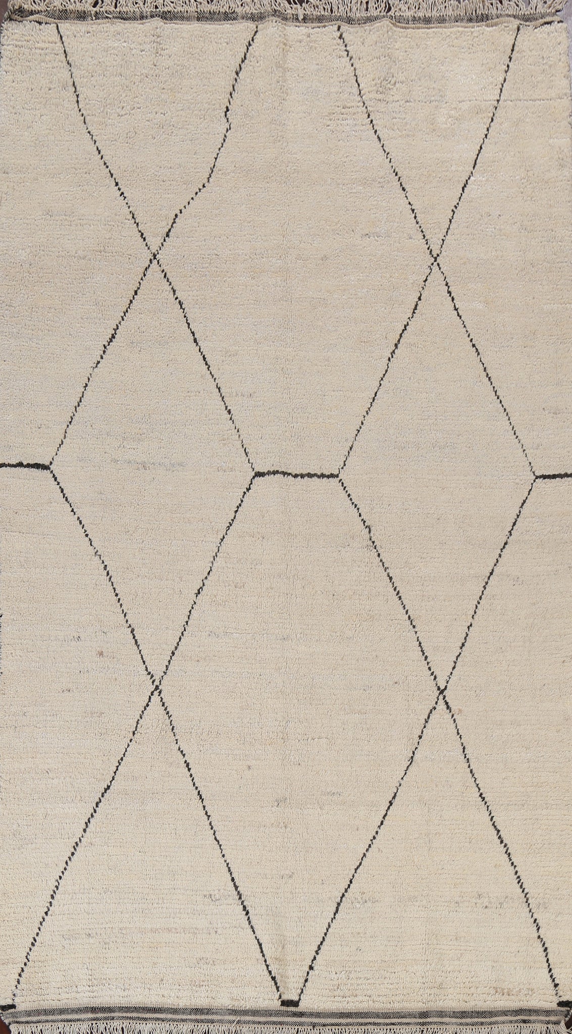 Trellis Moroccan Handmade Area Rug 6x10