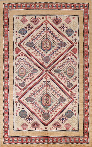 Vegetable Dye Ziegler Oriental Area Rug 6x9