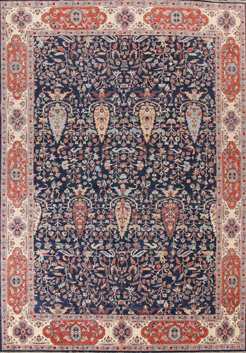 Vegetable Dye Ziegler Wool Area Rug 9x12