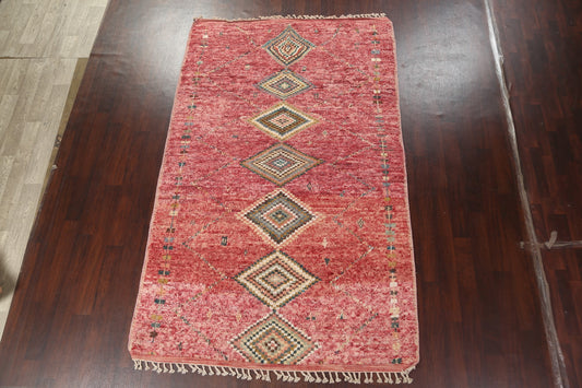 Geometric Moroccan Handmade Area Rug 6x10