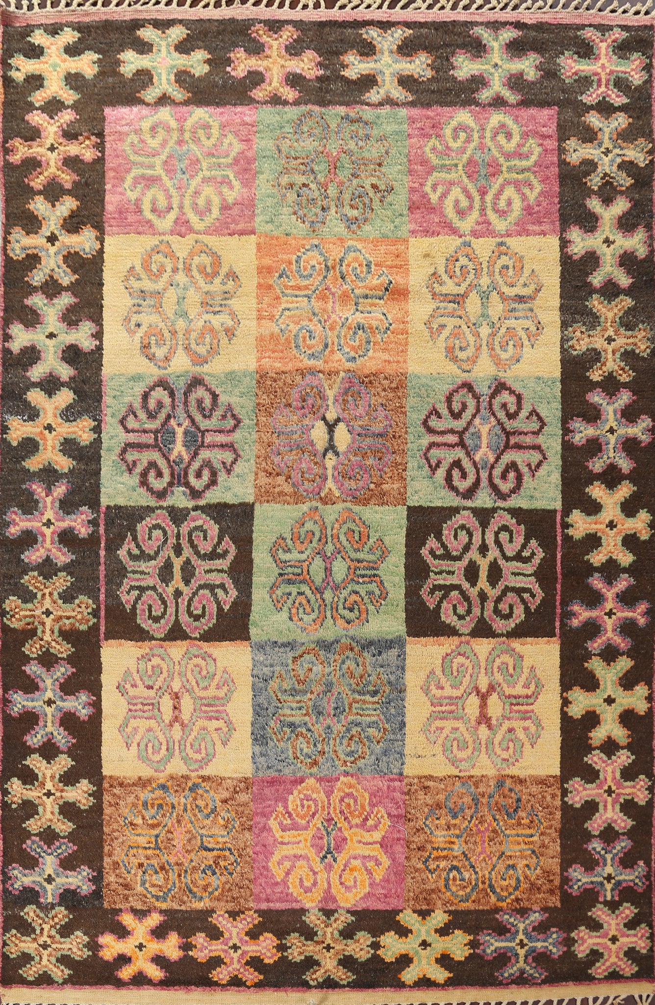Geometric Moroccan Handmade Area Rug 9x13