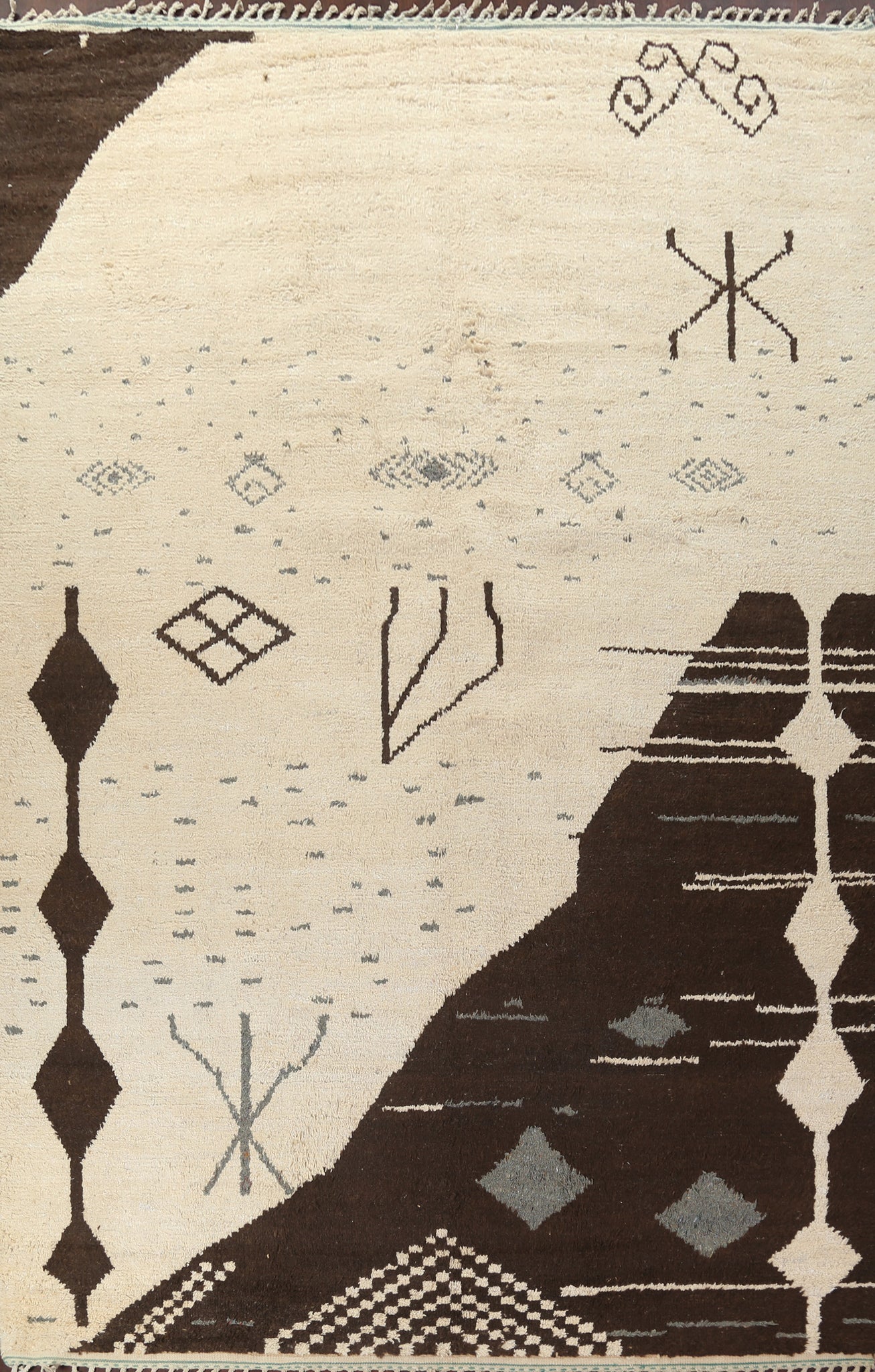 Tribal Moroccan Handmade Rug 10x15