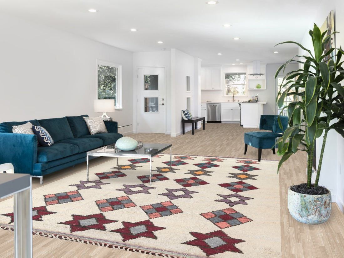 Geometric Moroccan Oriental Area Rug 8x11