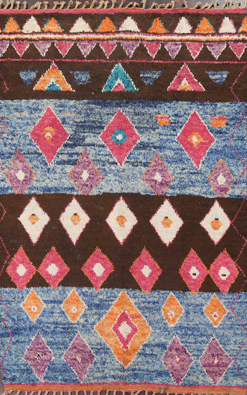 Tribal Moroccan Handmade Area Rug 6x10