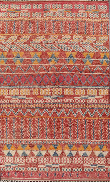 Tribal Moroccan Handmade Area Rug 7x11
