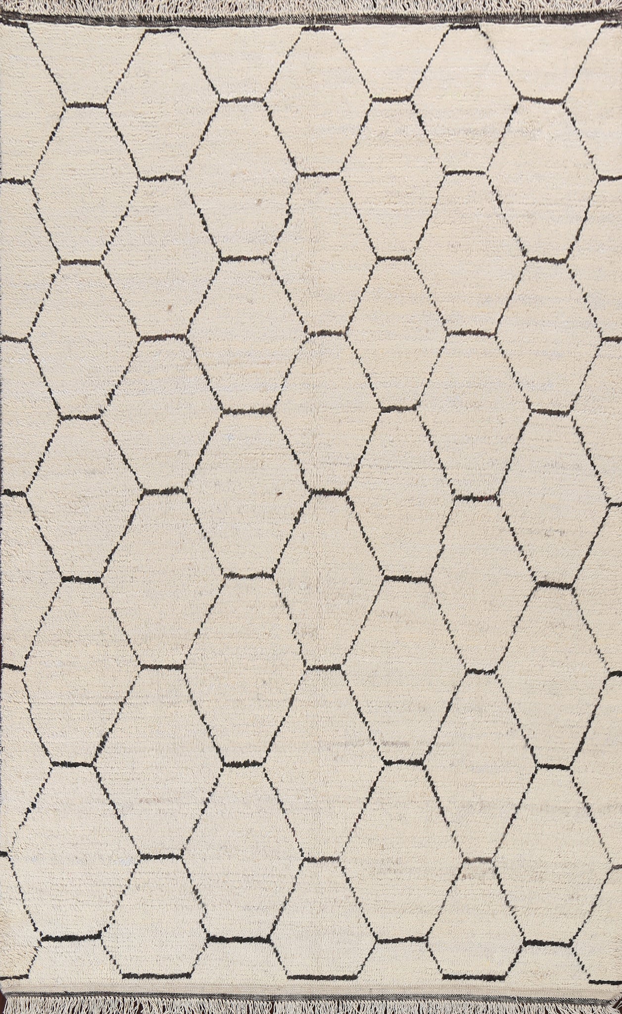 Trellis Moroccan Wool Area Rug 6x10