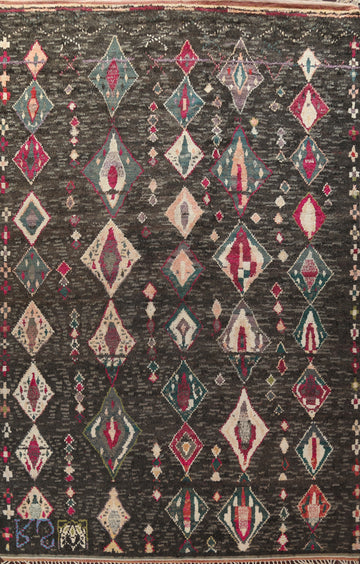 Tribal Moroccan Handmade Rug 12x16