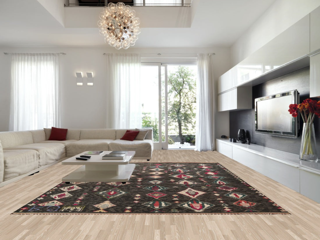 Tribal Moroccan Handmade Rug 12x16