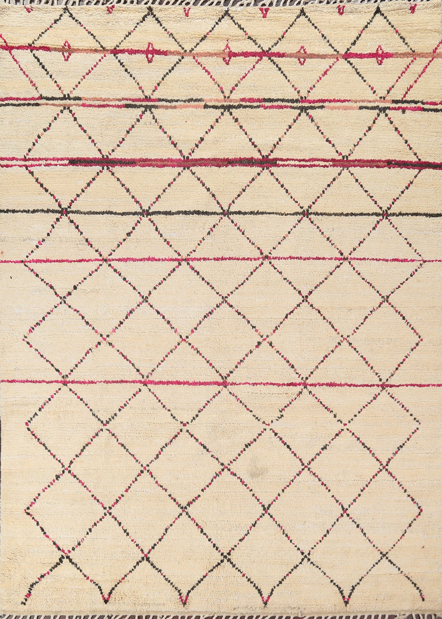 Trellis Moroccan Wool Area Rug 8x10