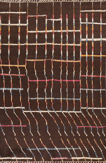 Moroccan Handmade Area Rug 8x10