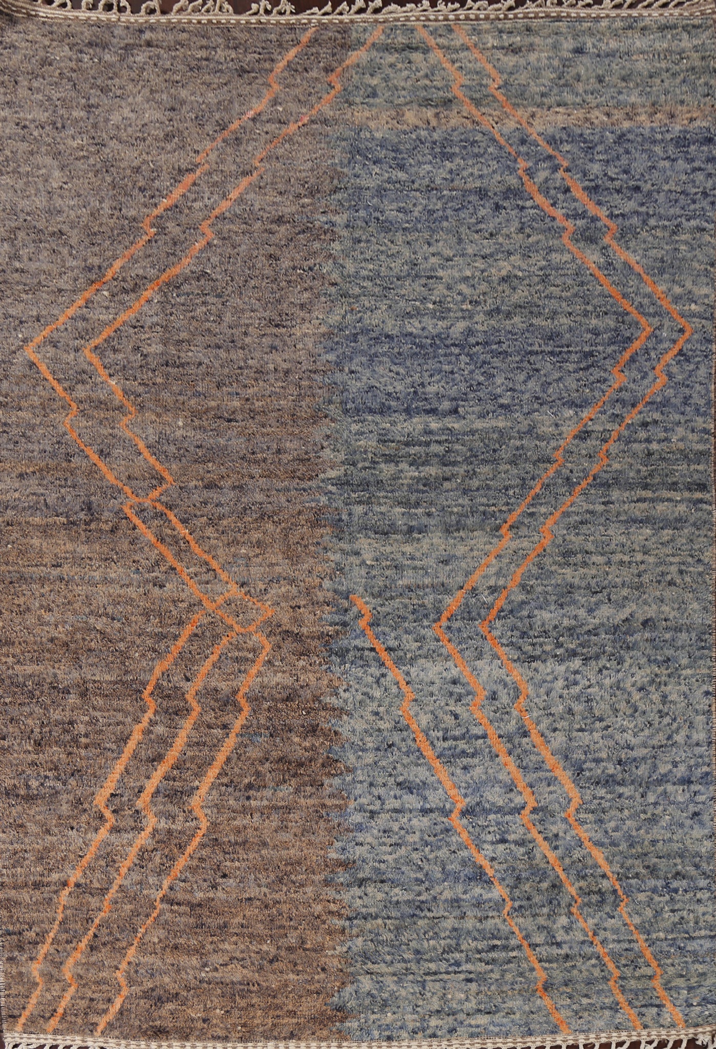 Handmade Moroccan Wool Area Rug 8x11
