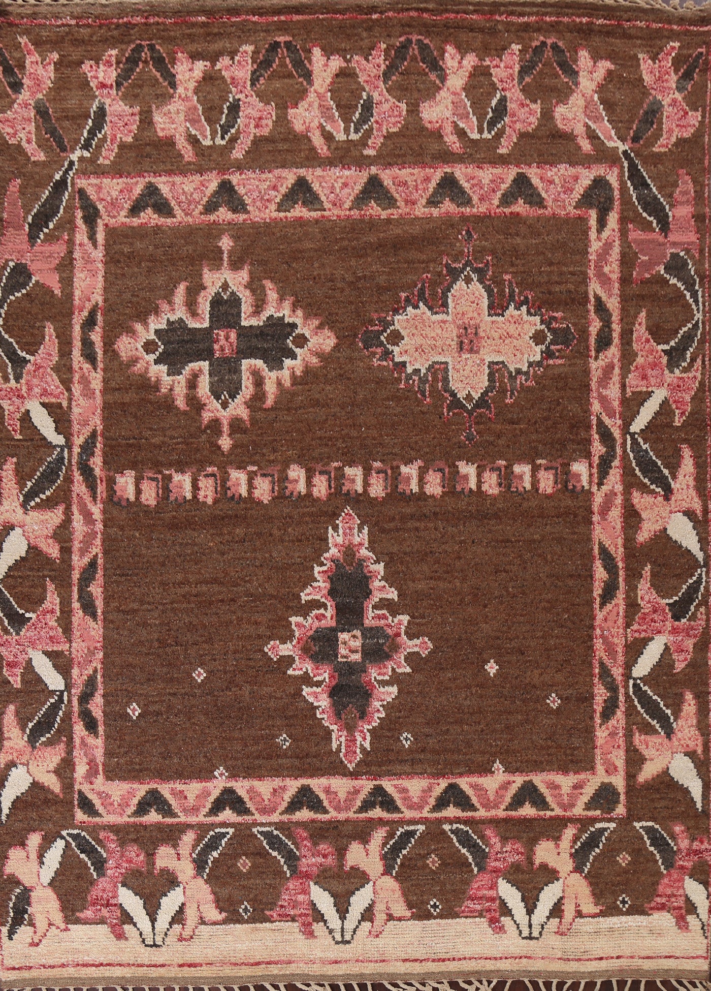 Geometric Moroccan Wool Area Rug 8x10