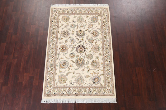 Vegetable Dye Tabriz Wool Area Rug 4x6