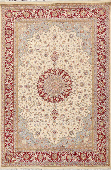 Vegetable Dye Nain Handmade Area Rug 7x10