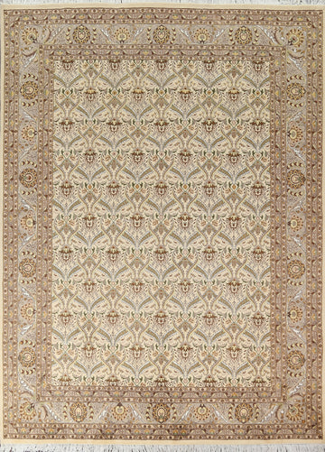 Vegetable Dye Kashan Handmade Area Rug 8x10