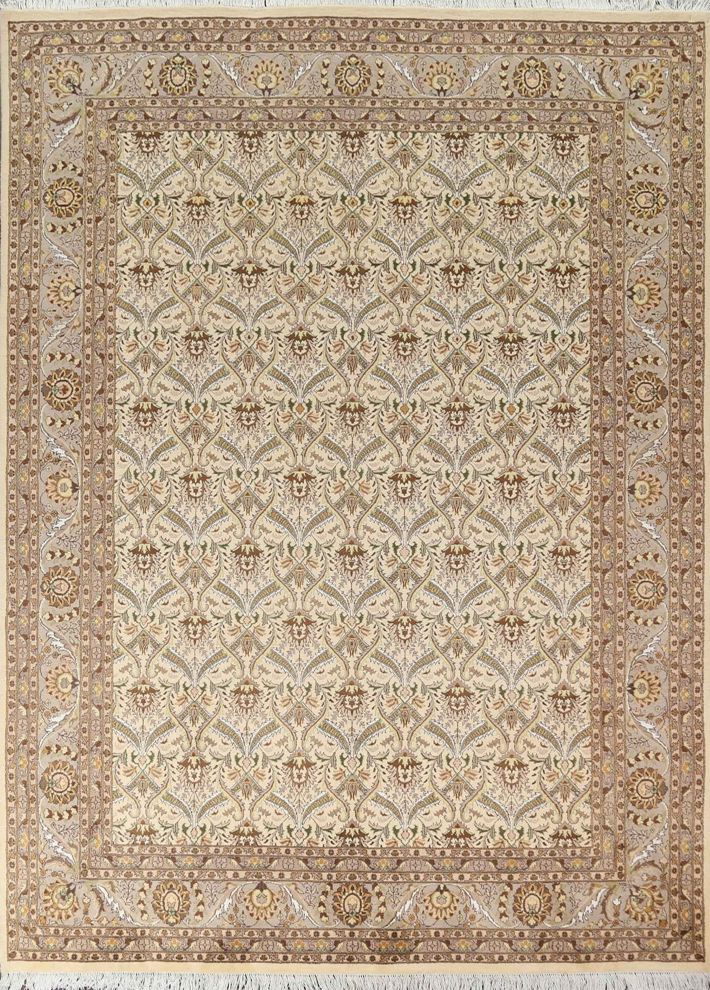 Vegetable Dye Kashan Handmade Area Rug 8x10