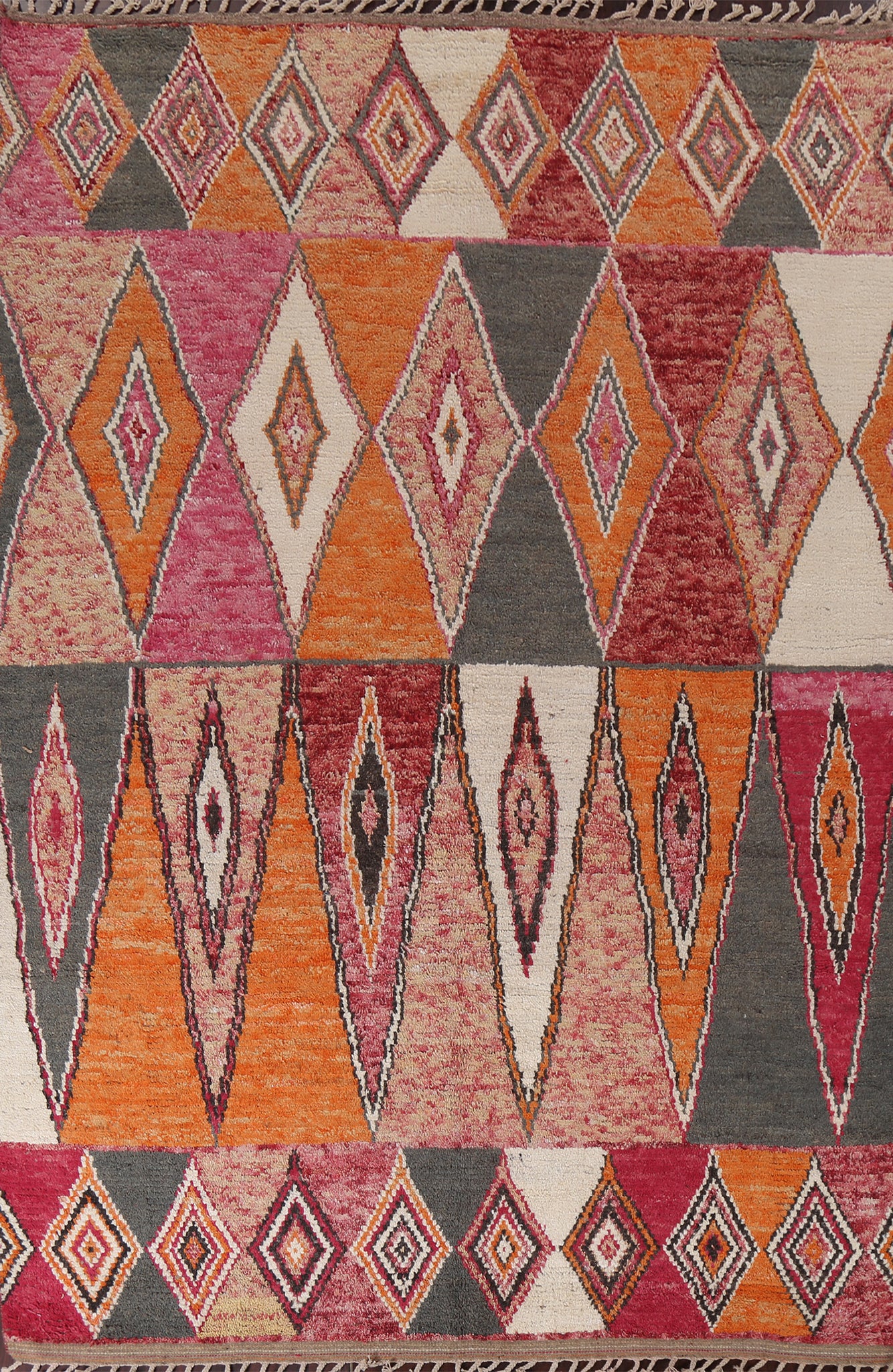 Geometric Moroccan Handmade Area Rug 8x11