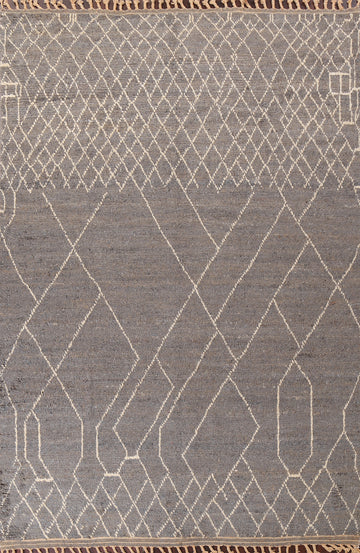 Trellis Moroccan Handmade Area Rug 8x11