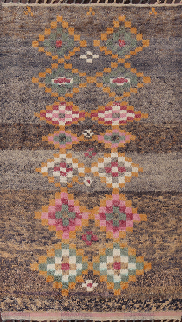 Handmade Moroccan Wool Area Rug 6x10