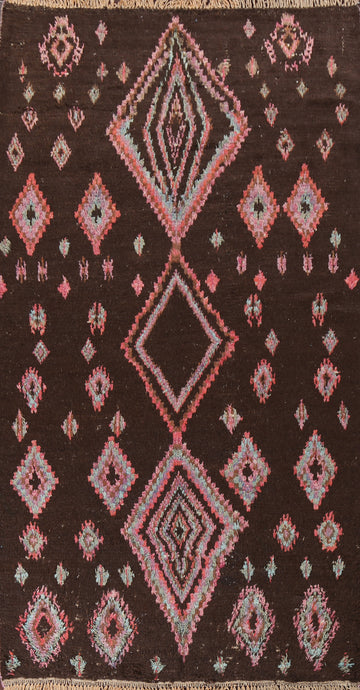 Tribal Moroccan Handmade Area Rug 6x11