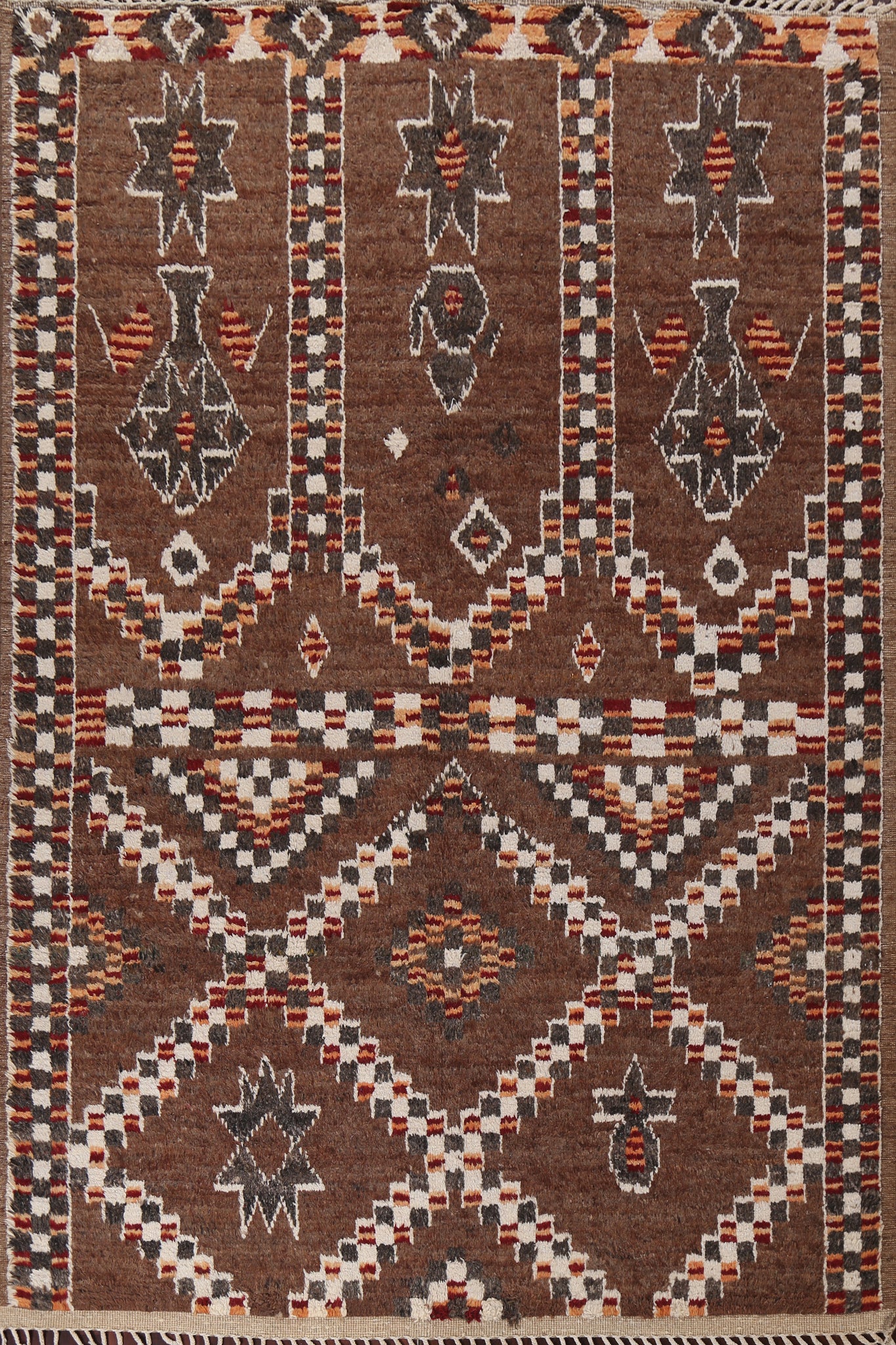 Geometric Moroccan Handmade Area Rug 8x10