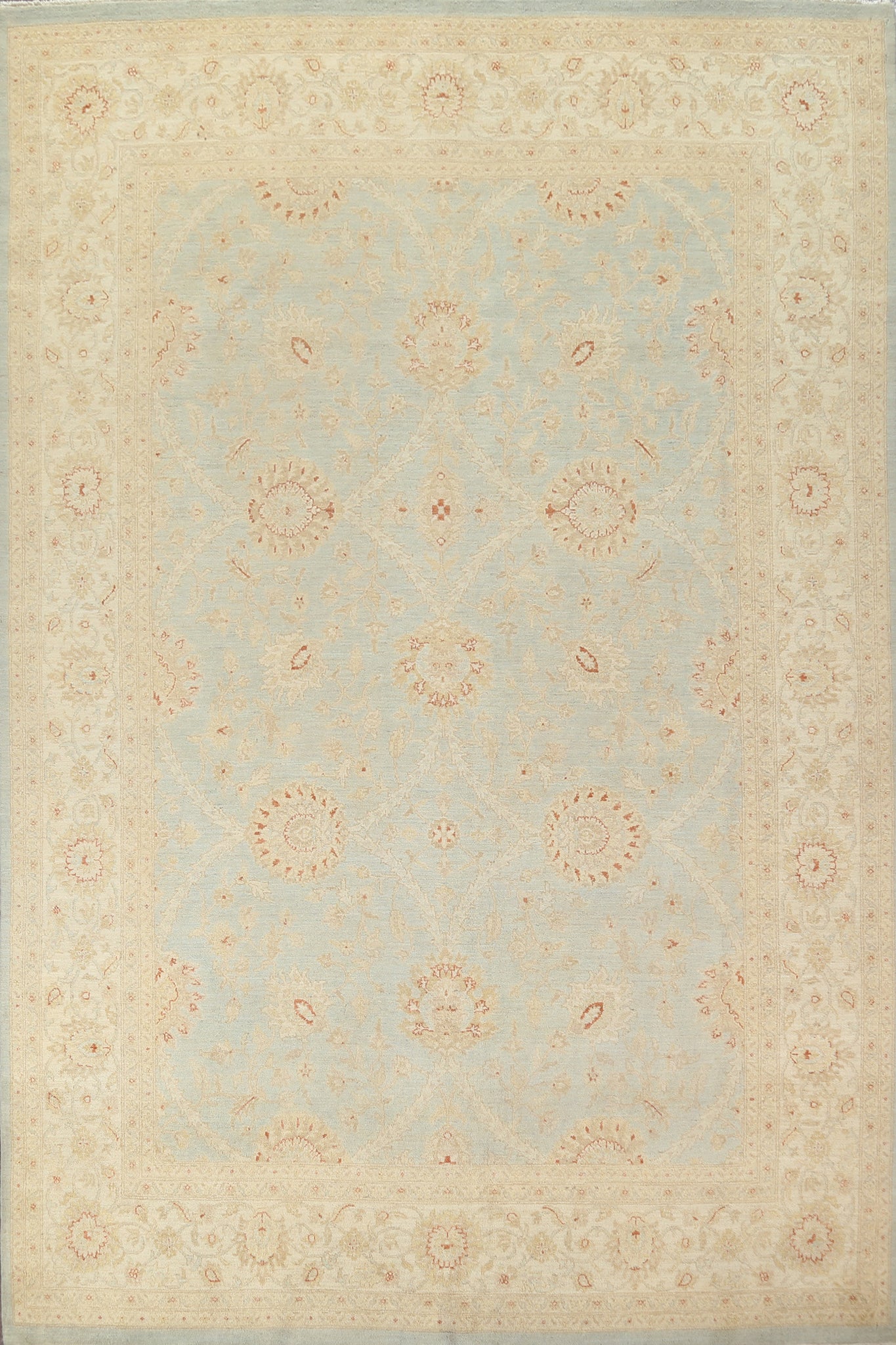 Handmade Oushak Chobi Oriental Area Rug 9x12