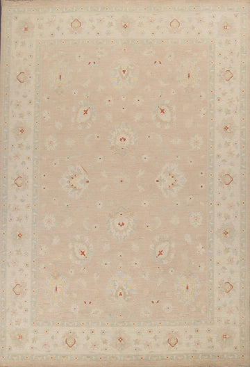 Handmade Oushak Chobi Wool Area Rug 9x12