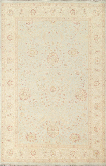 Vegetable Dye Peshawar Chobi Handmade Area Rug 6x8