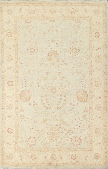 Vegetable Dye Peshawar Chobi Handmade Area Rug 6x8