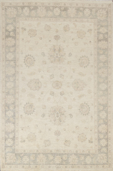 Vegetable Dye Peshawar Chobi Oriental Area Rug 6x8