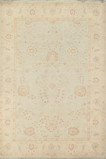 Vegetable Dye Peshawar Chobi Handmade Area Rug 6x8