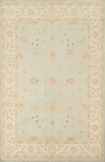 Vegetable Dye Peshawar Chobi Handmade Area Rug 6x8
