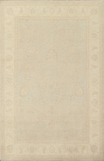 Vegetable Dye Peshawar Chobi Oriental Area Rug 6x8