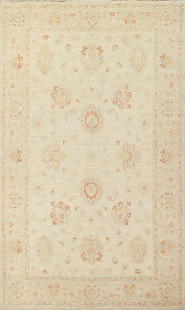 Vegetable Dye Peshawar Chobi Handmade Area Rug 7x10