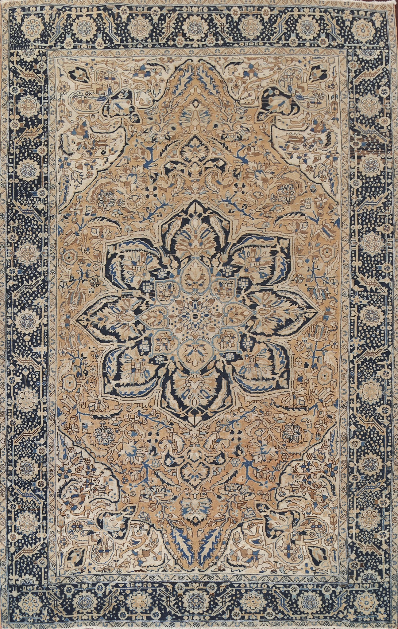 Vintage Heriz Persian Area Rug 10x13
