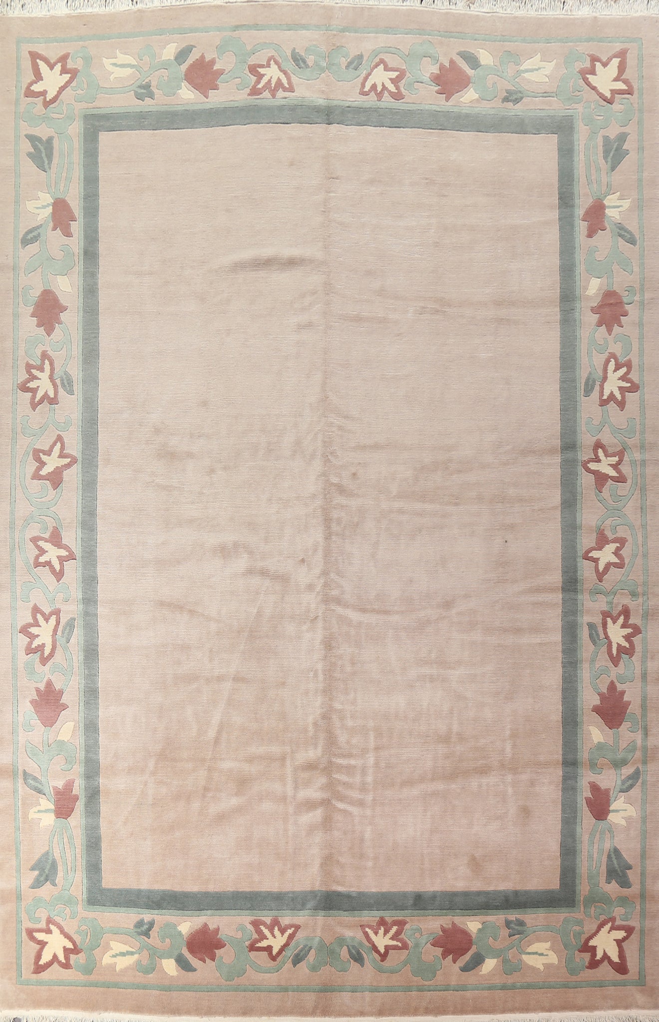 Vegetable Dye Nepalese Oriental Area Rug 12x14