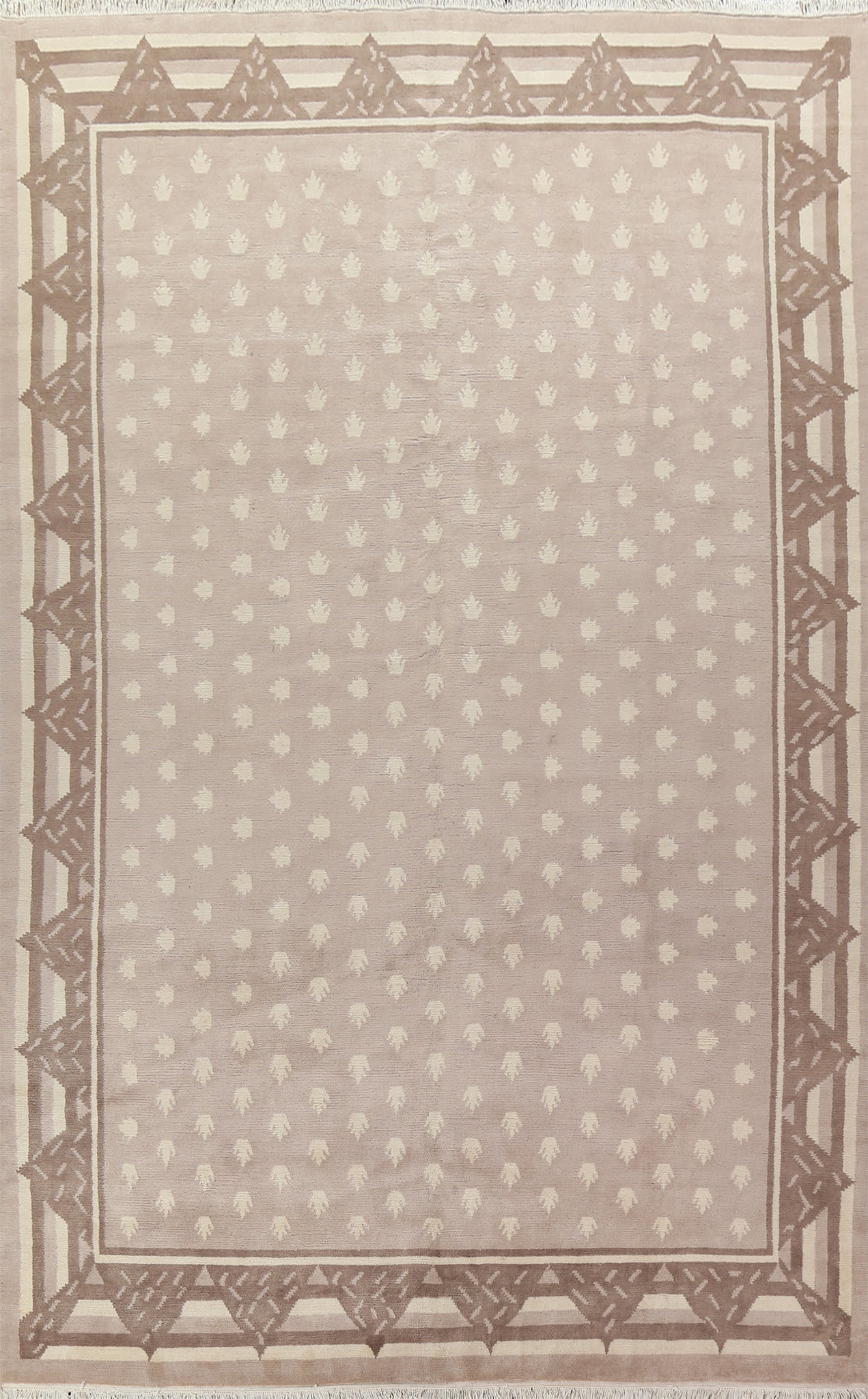 Vegetable Dye Nepalese Wool Area Rug 10x14