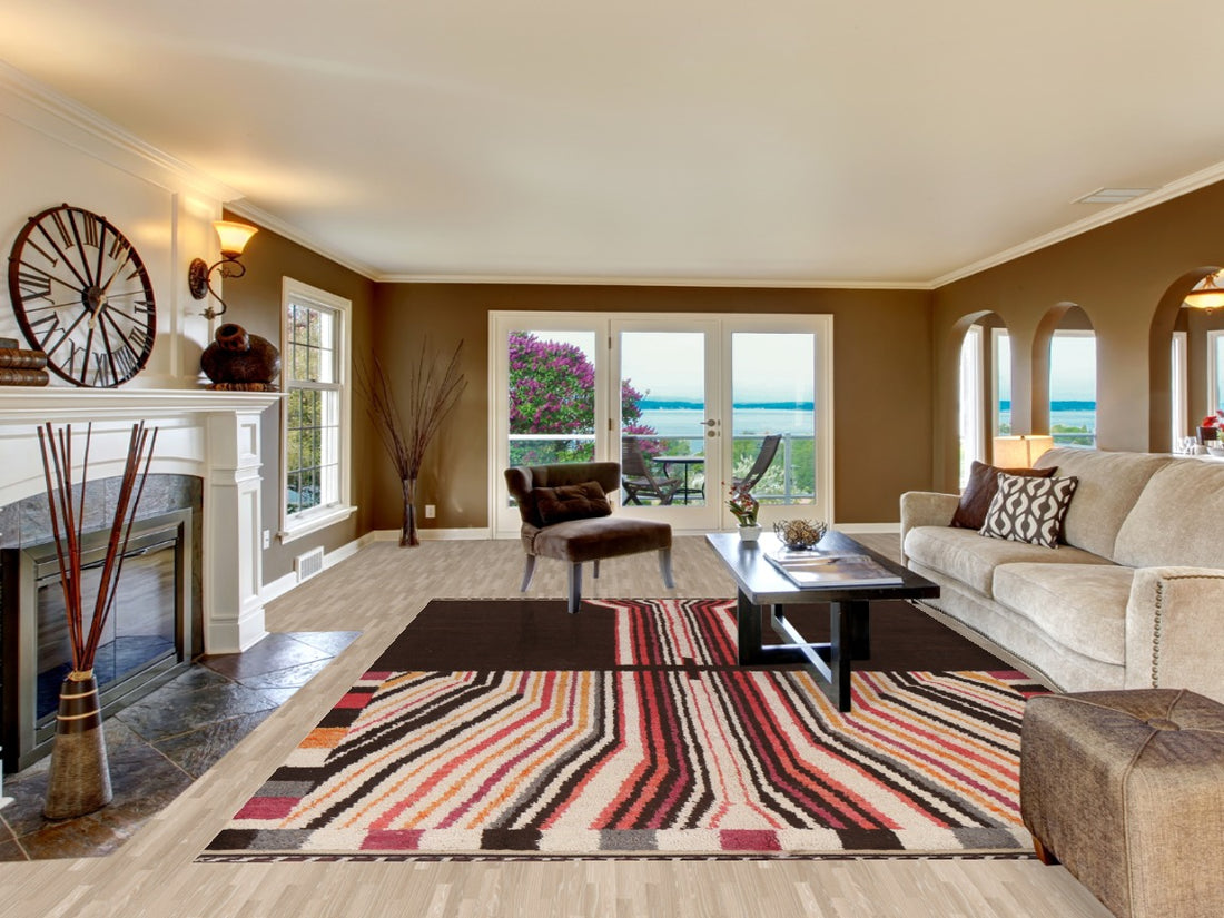 Handmade Moroccan Wool Area Rug 9x12