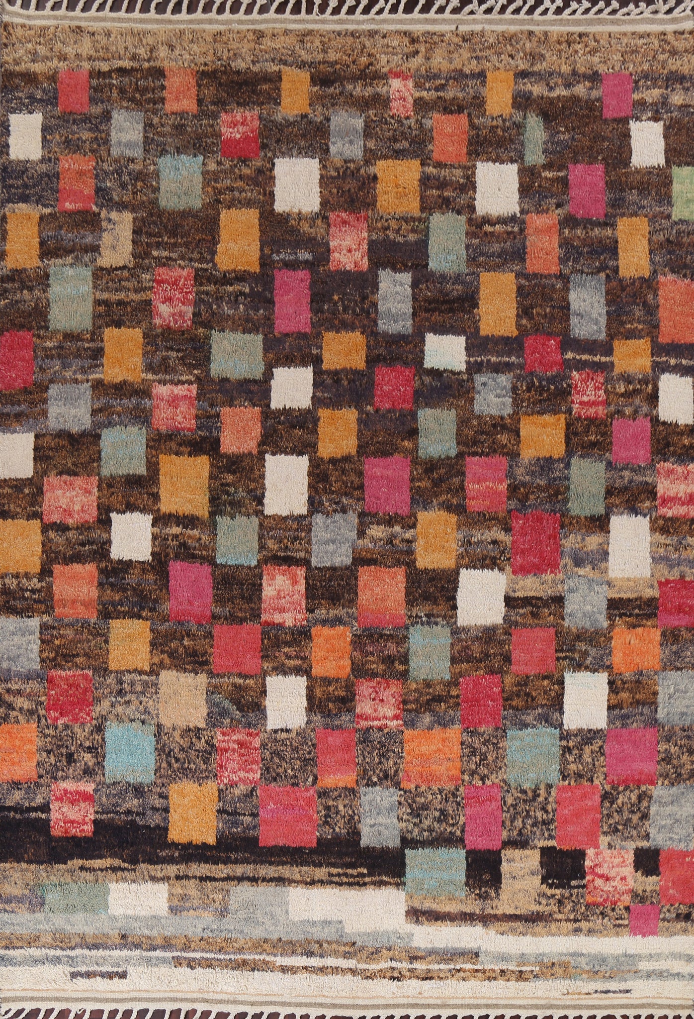 Handmade Moroccan Wool Area Rug 8x11